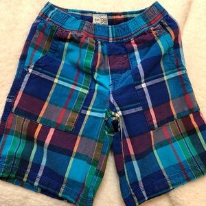 Boys Plaid Shorts